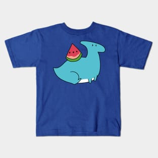 Watermelon Hadrosaurid Kids T-Shirt